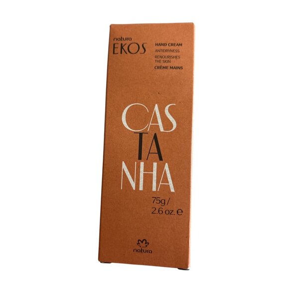 Natura EKOS CASTANHA Hand Cream 75g/2.6oz NIB Exp 06/25 - Picture 3 of 5